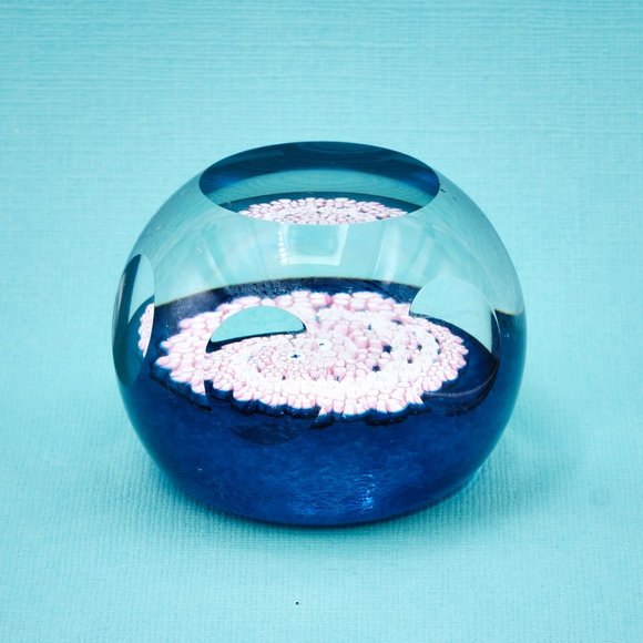 Whitefriars Caithness Paperweight, Millefiori Butterfly, Vintage Collectibles - Picture 4 of 10